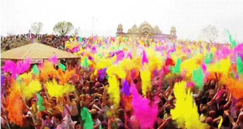 The Festival Of Colors