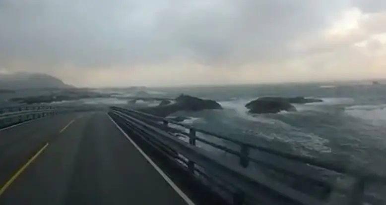 An Amazing Drive In Norway