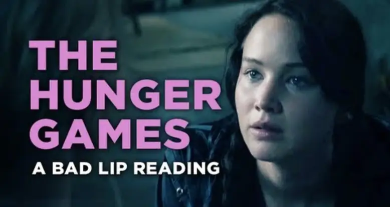 A Bad Lip Reading Of The Hunger Games