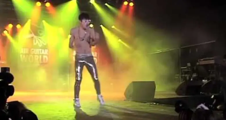 The 2010 Air Guitar World Champion
