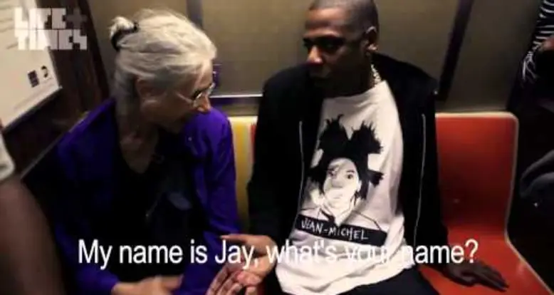Jay Z Explaining Self To Old Woman