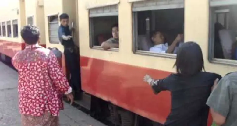 How To Catch A Train In Burma
