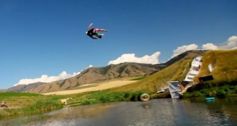 Gigantic Slip N’ Slide Slingshot