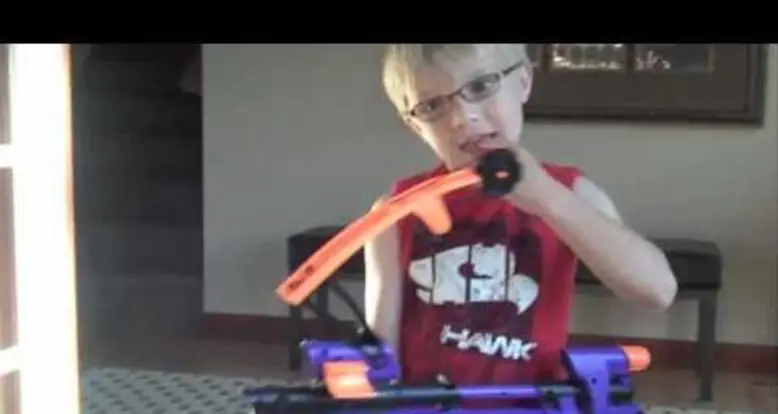 Pulling A Tooth Out With A Nerf Gun
