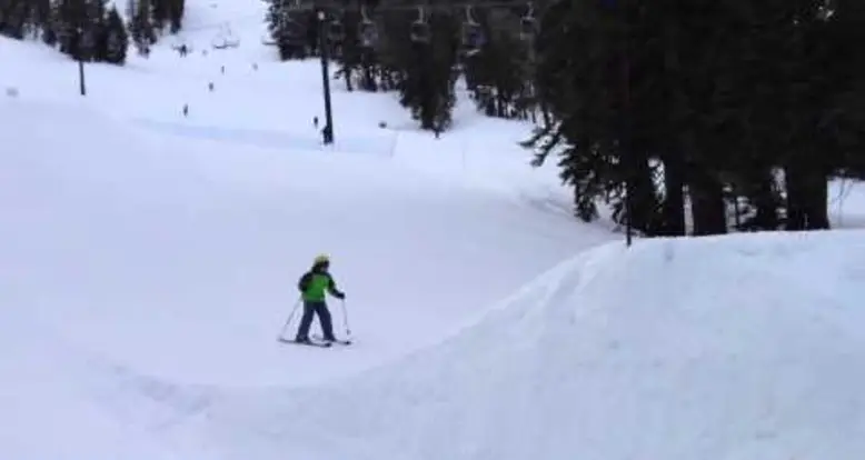 First Attempt At A Ski Jump