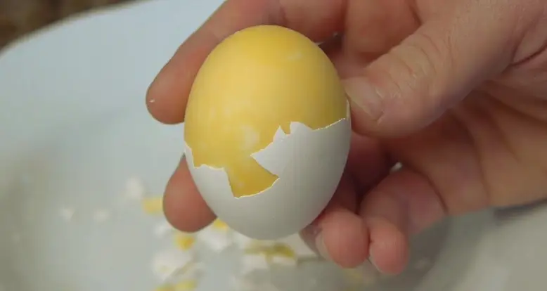 How To Scramble Hard Boiled Eggs Inside Their Shell