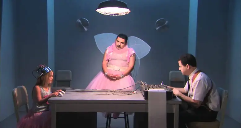 Jimmy Kimmel Hooks Up A Young Girl To A Lie Detector