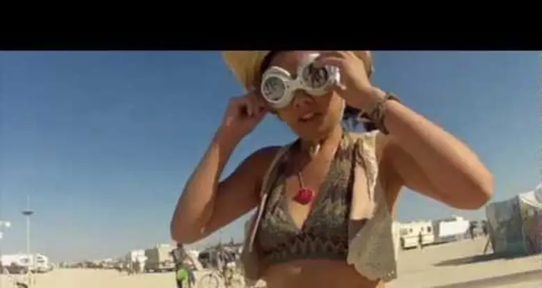 Awesome Hula Hoop Cam At Burning Man