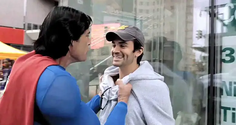 Superman Loses It
