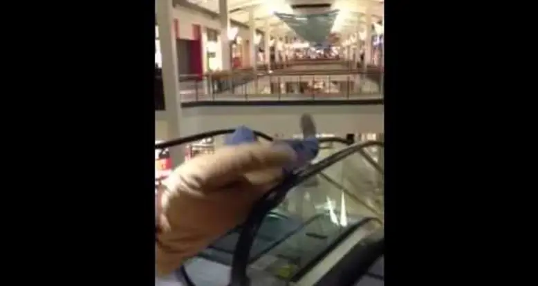 The Best Escalator Helicopter Ever