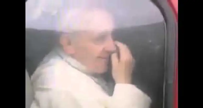 The Pope Eats His Own Boogers