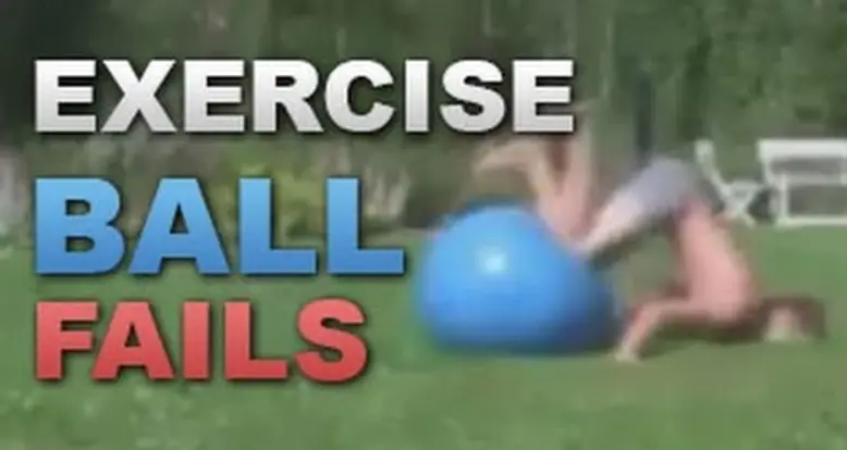 3 Minutes Of Absurd Exercise Ball Fails