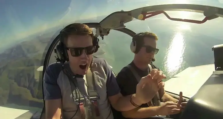 Aerobatics With Someone Scared Of Flying