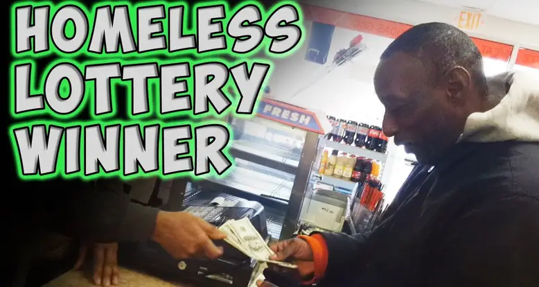 When A Homeless Man Receives A Winning Lottery Ticket