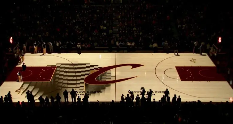 The Unbelievable Court Projection Of The Cleveland Cavaliers