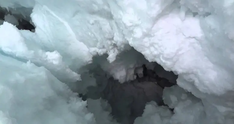 Scientist Falls Into A 70 Foot Ice Crevasse And Lives To Tell The Tale