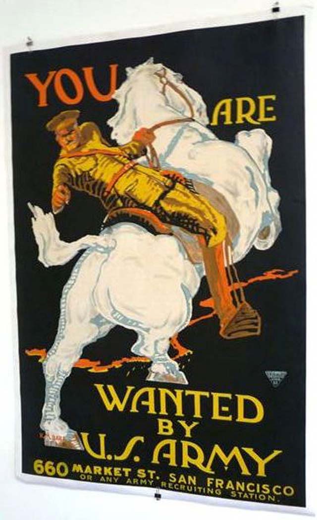 US Posters Wanted By Army 02 23 11 25 Awesome Vintage Army Recruitment Posters