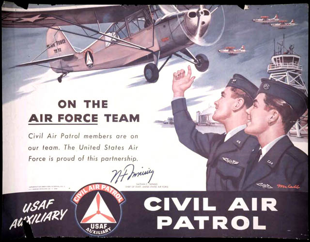 air force recruitment poseters propaganda air patrol 25 Awesome Vintage Air Force Recruitment Posters