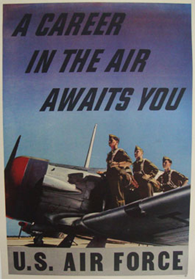 25 Awesome Vintage Air Force Recruitment Posters