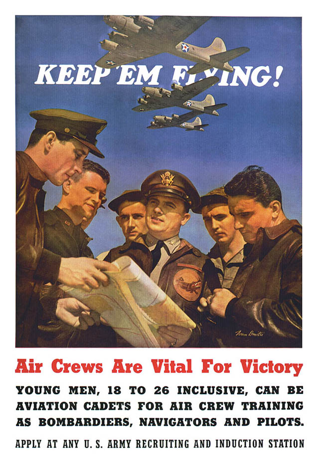air force recruitment poseters propaganda vital 25 Awesome Vintage Air Force Recruitment Posters