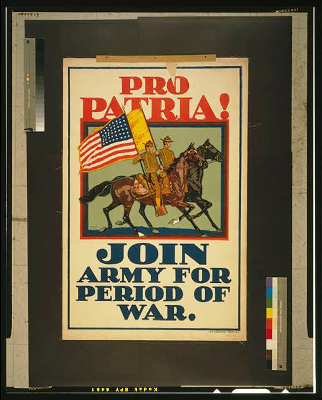 us army recruitment posters propaganda patria 25 Awesome Vintage Army Recruitment Posters