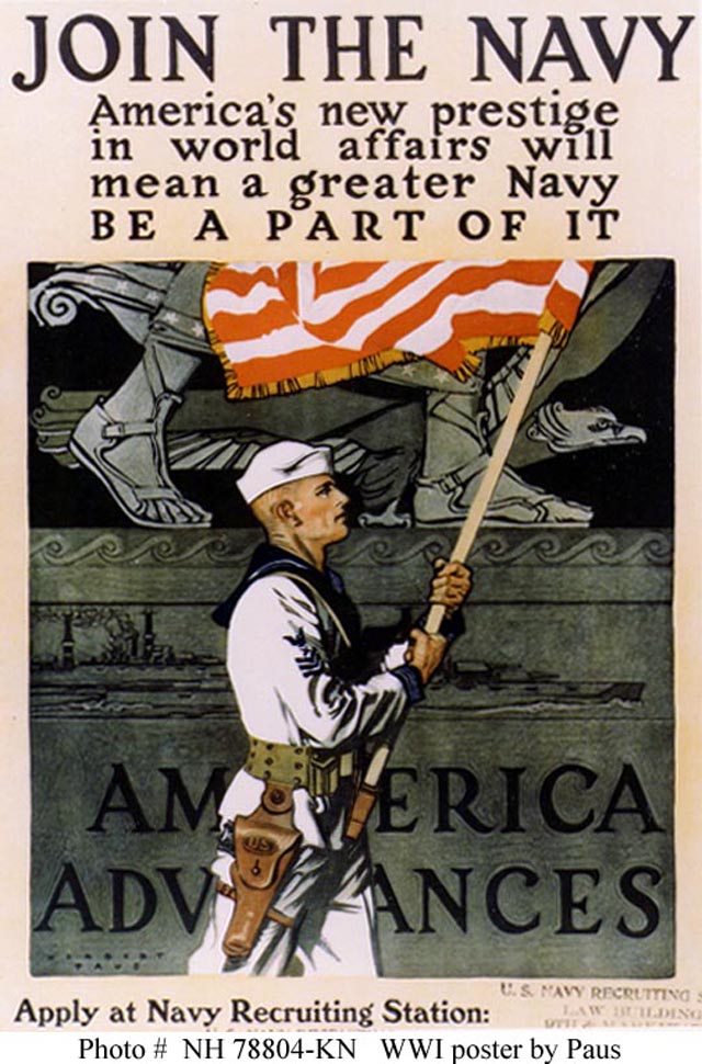 us navy recruitment posters propaganda advances 40 Awesome Vintage Navy Recruiting Posters