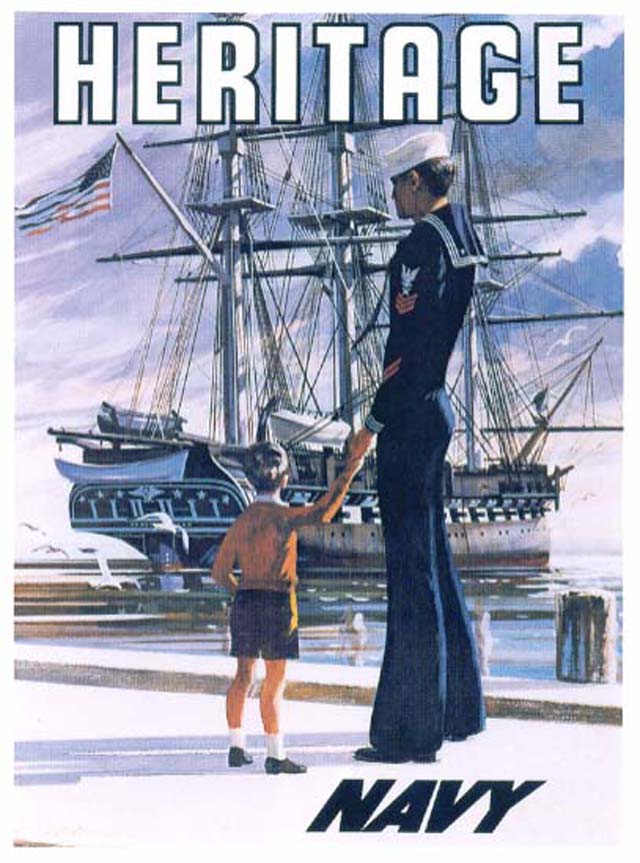 us navy recruitment posters propaganda heritage 40 Awesome Vintage Navy Recruiting Posters