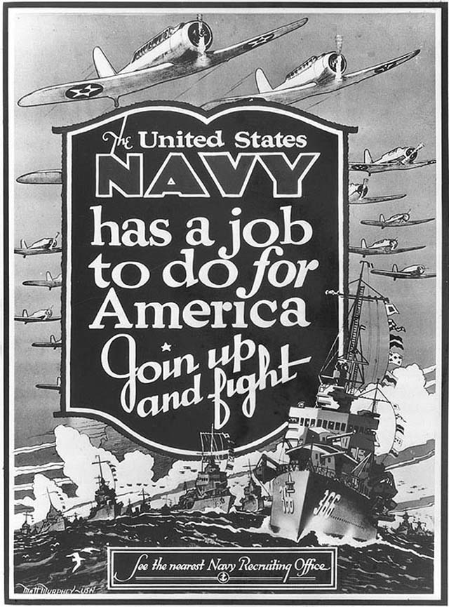 us navy recruitment posters propaganda job 40 Awesome Vintage Navy Recruiting Posters