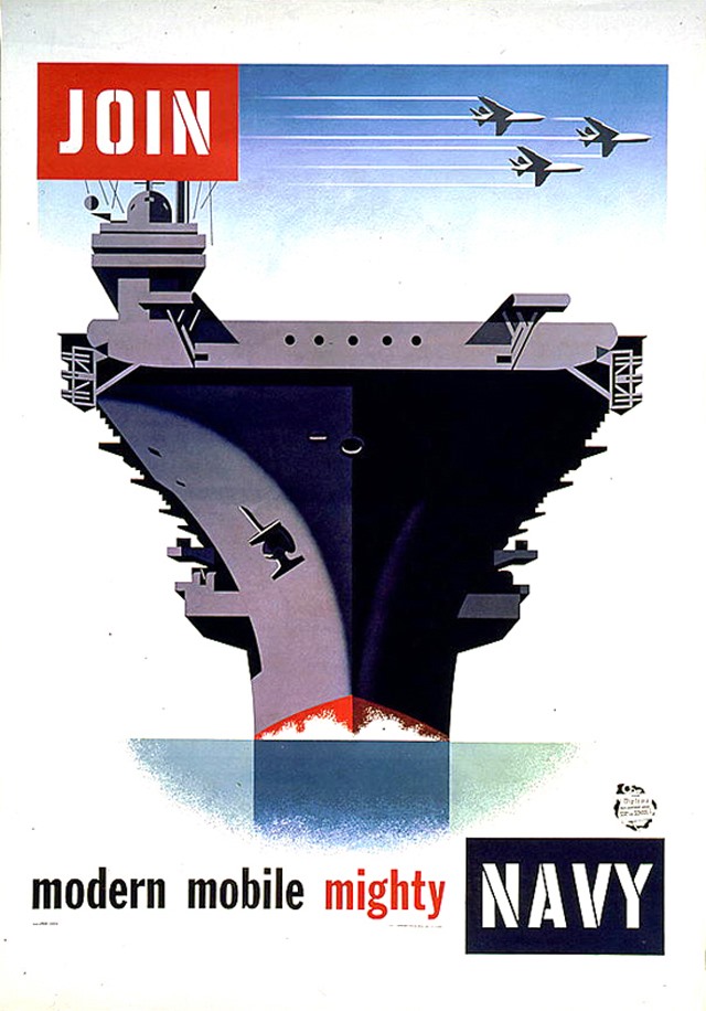 us navy recruitment posters propaganda join 40 Awesome Vintage Navy Recruiting Posters