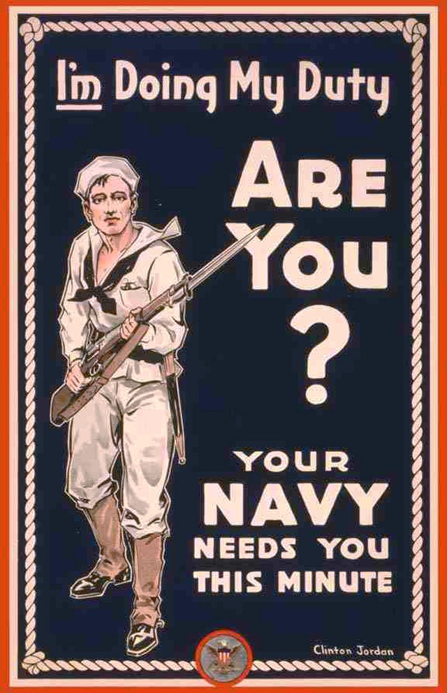 us navy recruitment posters propaganda needs 40 Awesome Vintage Navy Recruiting Posters