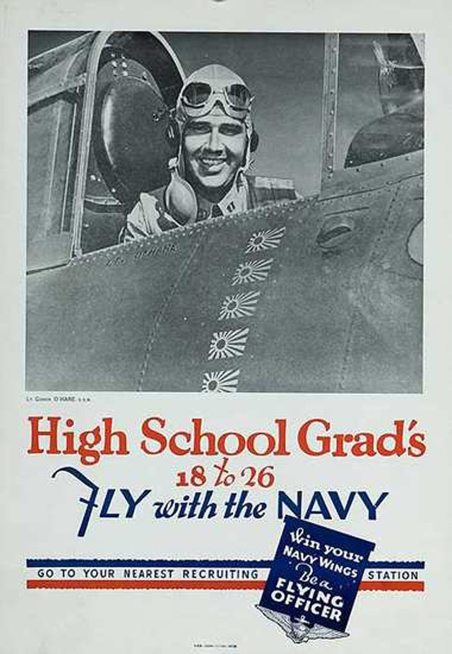 us navy recruitment posters propaganda school 40 Awesome Vintage Navy Recruiting Posters