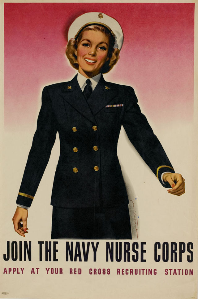 us nurses recruitment posters propaganda join 30 Awesome Vintage Military Nurse Recruiting Posters