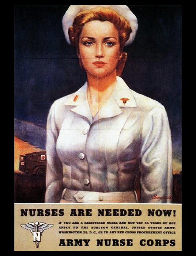 us nurses recruitment posters propaganda needed 30 Awesome Vintage Military Nurse Recruiting Posters