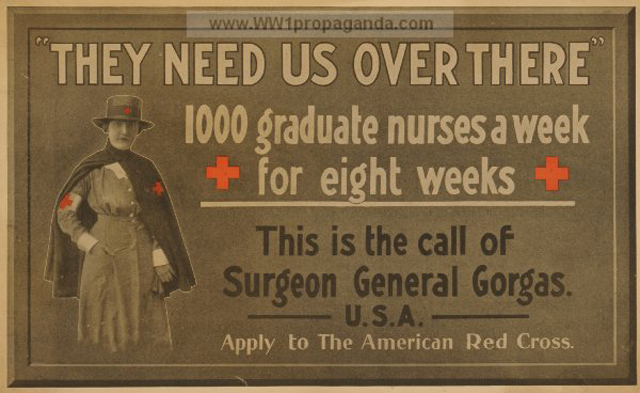 us nurses recruitment posters propaganda surgeon 30 Awesome Vintage Military Nurse Recruiting Posters