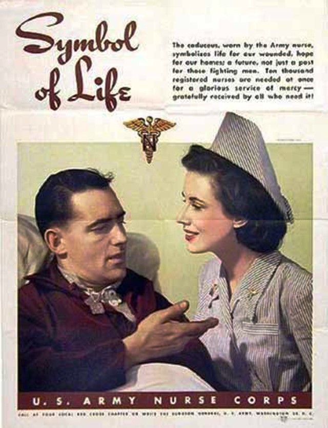 us nurses recruitment posters propaganda symbol 30 Awesome Vintage Military Nurse Recruiting Posters