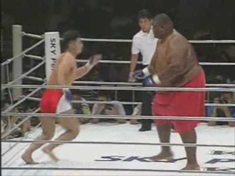 600 Pound Sumo Wrestler Versus 169 Pound MMA Fighter