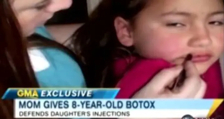 WTF: Pageant Parent Injects Her 8 Year Old With Botox