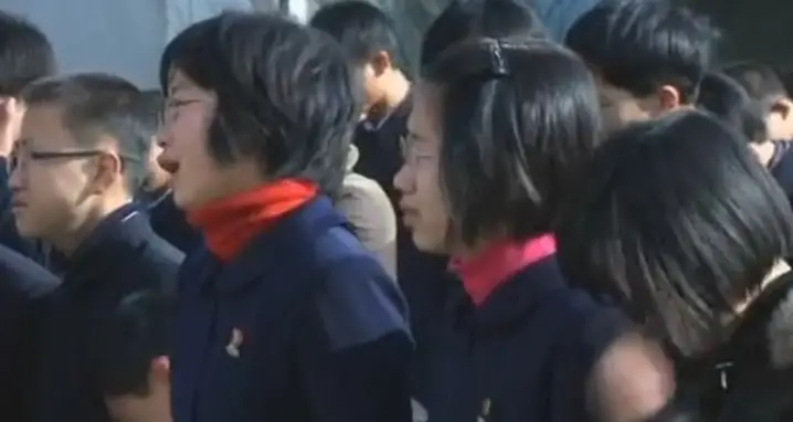 North Koreans Weep For Kim Jong-Il
