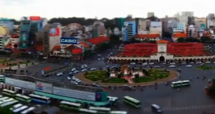 Time Lapse Of Traffic In Ho Chi Minh City