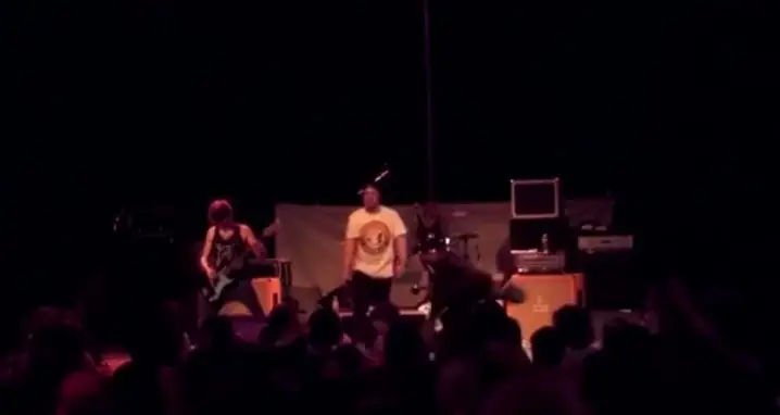 Guitarist Gets Ripped Off Stage