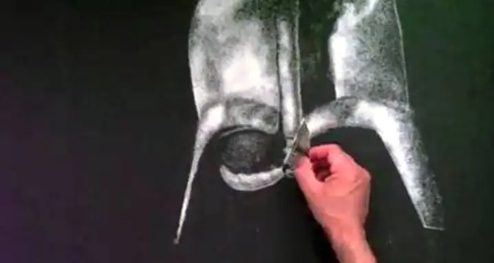 Awesome Darth Vader Salt Art