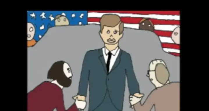 A Cartoon History Of JFK