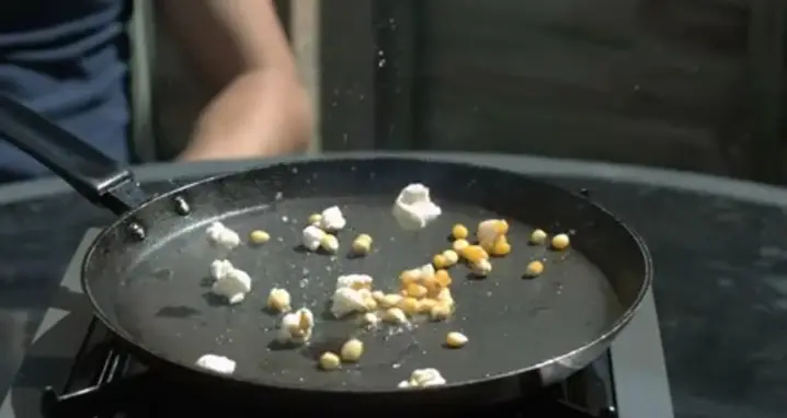 Slow Motion Popcorn Popping
