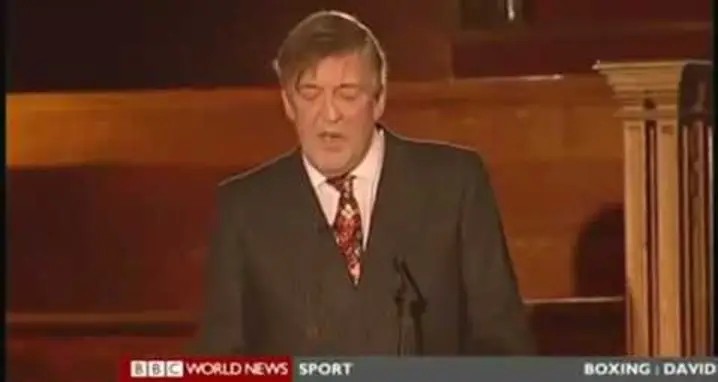 Stephen Fry On The Corruption Of The Catholic Church