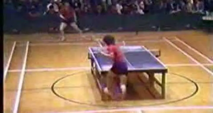 An Incredible Ping Pong Rally