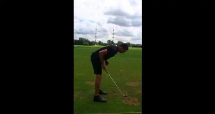 One Awesome Golf Trick Shot