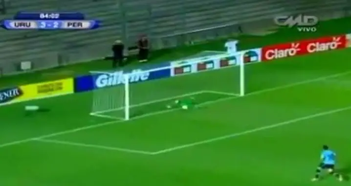 An Improbable Soccer Save