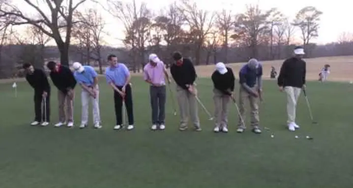 9 Golfers, 1 Cup