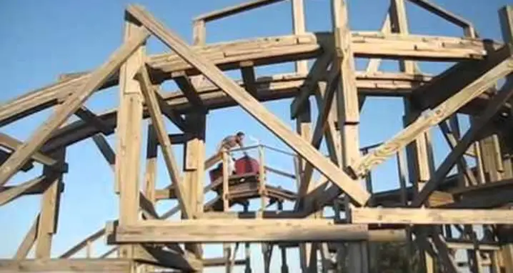 Amazing Backyard Roller Coaster
