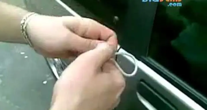 How To Unlock A Car With Just A String